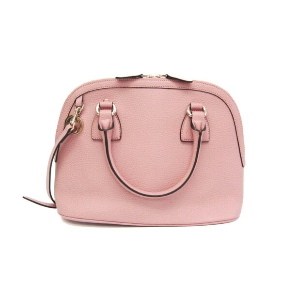 GUCCI Pink Leather Shoulder Bag - Picture 1 of 11